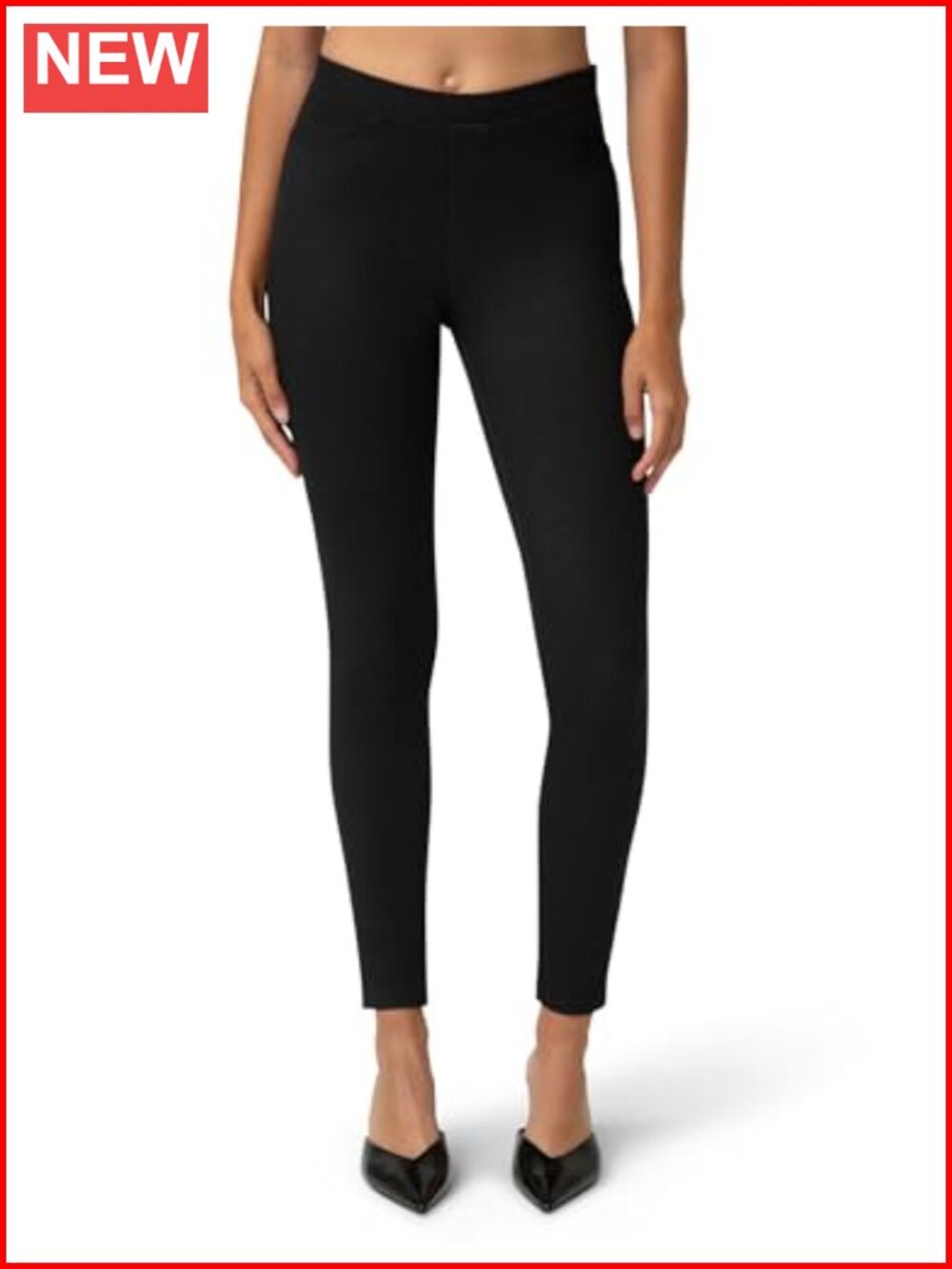 Stretch Denim Leggings with Pockets High Rise Skinny Women's